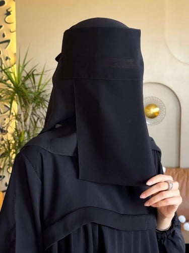 نقاب الغشوه وسط ناعم