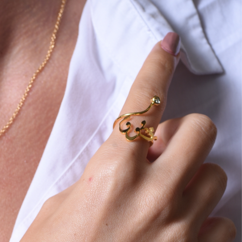 خاتم بالاسم انيق