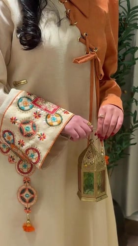 فستان جلابيه نسائي واطفال