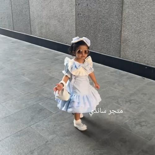 فستان العيد بناتي تصميم جديد