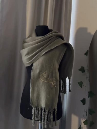 شال الهبه بالاسم اللوان مختلفه