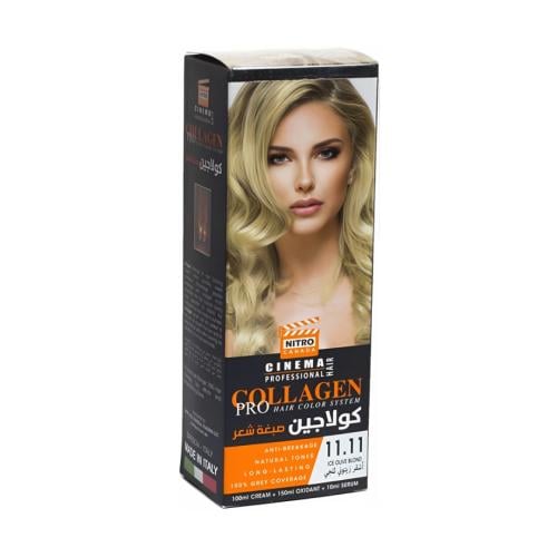 نيتروكندا صبغة لون اشقر زيتوني ثلجي NCC11.11