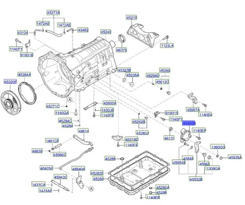 427004E200 حساس تبديل السرعة جنسس 2013 وفوق اصلي