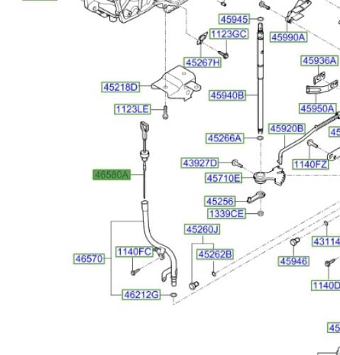 4658002701 عيار زيت الجير بيجاس اصلي