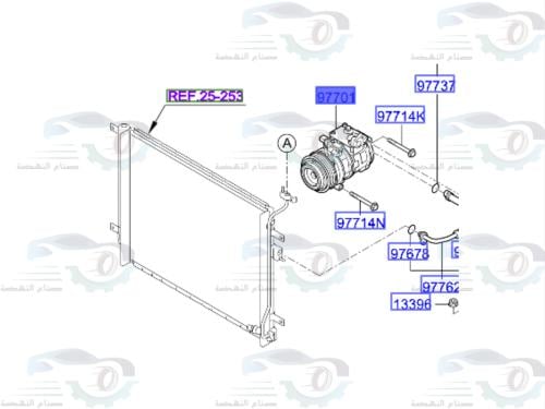 977012J100 كمبروسر مكيف موهافي بديل
