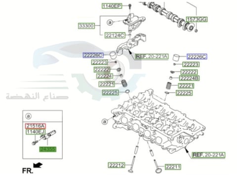 243552B600 حساس التحكم في الزيت VVT اصلي