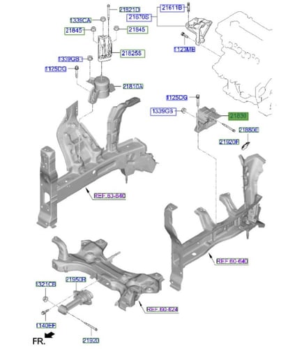 21830Q6100 كرسي جيربكس سيلتوس 2020 اصلي