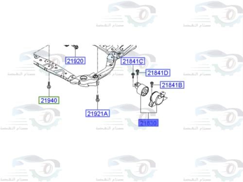 218301G000 كرسي جيربكس اكسنت 2006 وفوق اصلي
