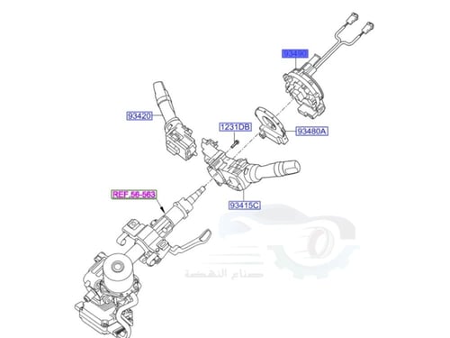 934902W110 شريحة بوري سنتافي أصلي