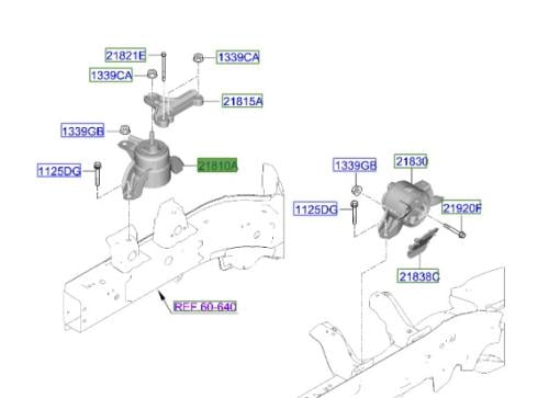 21810CC450 كرسي مكينة يمين سونيت 2020 اصلي