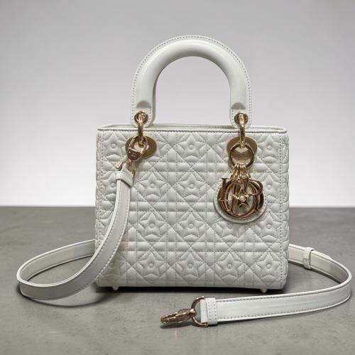 Lady Dior Lucky Star 20 Top-Handle Bag