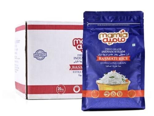 شدة أرز بسمتي ابيض هندي مامية 20 *1 كيلو