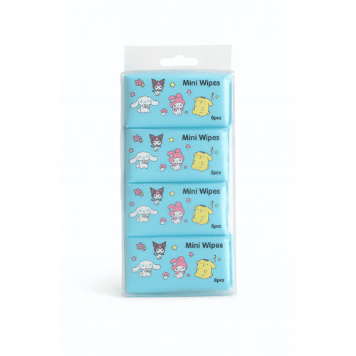 مناديل مبللة صغيرة كرومي 8 حبات