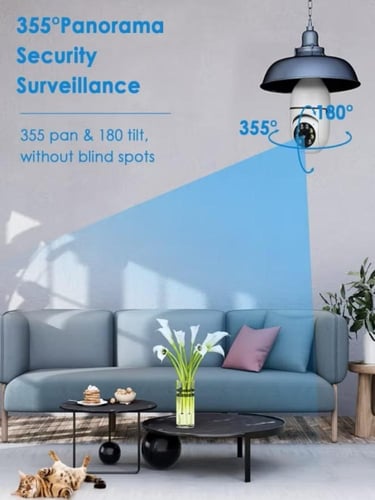 كاميرا مراقبه للمنزل وأي فاي