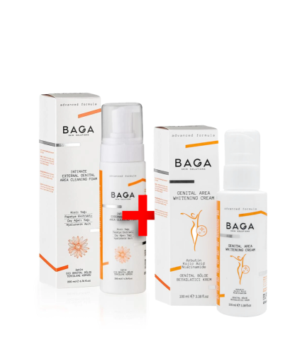 مجموعة BAGA لتفتيح المنطقة الحساسة وتنظيفها – كريم...