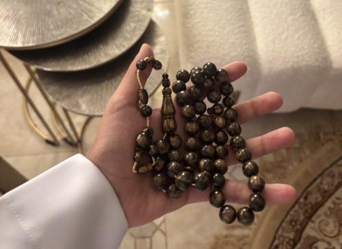 فاتوران أسود مذهب (خراطة أحمد العلوي)