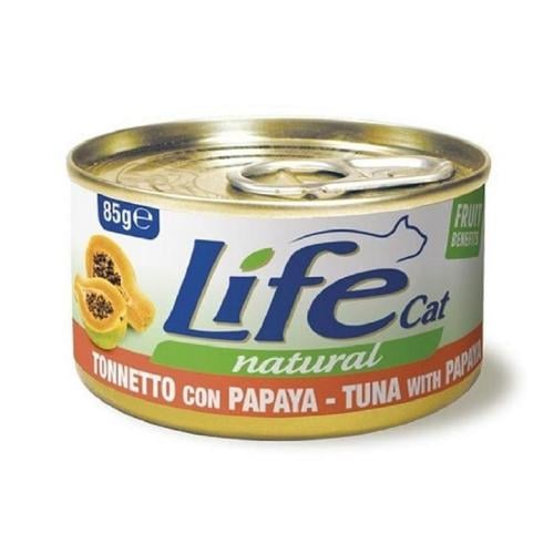 معلبات لايف كات تونا مع باباي 85 g