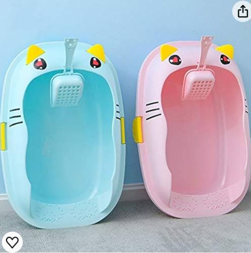 لتر بوكس مفتوح شكل القط حجم كبير