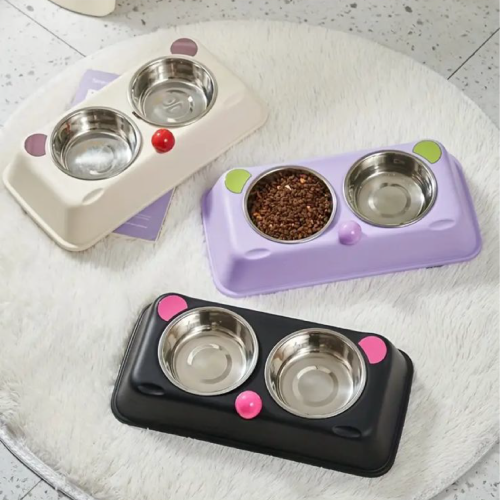 صحن ستيل مزدوج متعدد الالوان