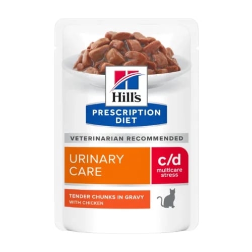 هيلز c/d stress لدعم المسالك البولية 85g