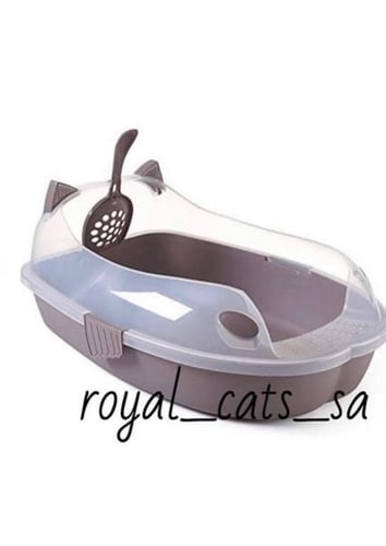 لتر بوكس مفتوح لقطط