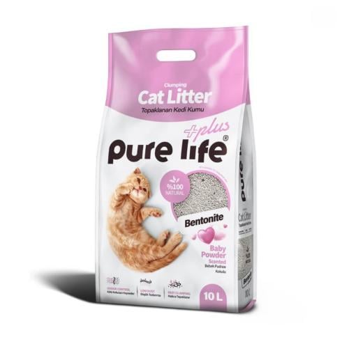 رمل بيور لايف رائحة بيبي باودر 10 لتر