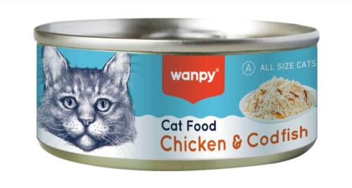 معلبات وينبي دجاج مع سمك 95 g