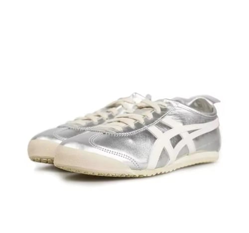 حذاء كلاسيك تايجر رياضي فضي