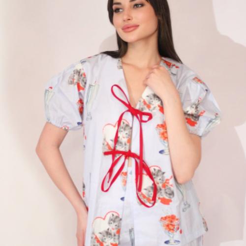 Vanilla Pop Puff pyjama set