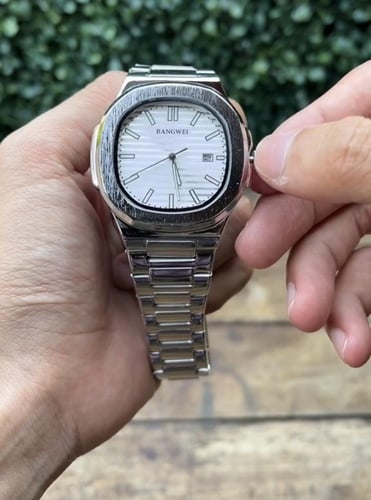 ساعة فاتريك فيلب أبيض من bangwei