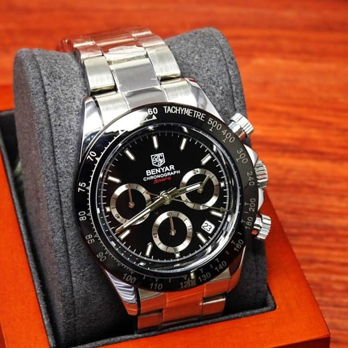 ساعة رولكس دايتونا بلاك من صناعة بنيار