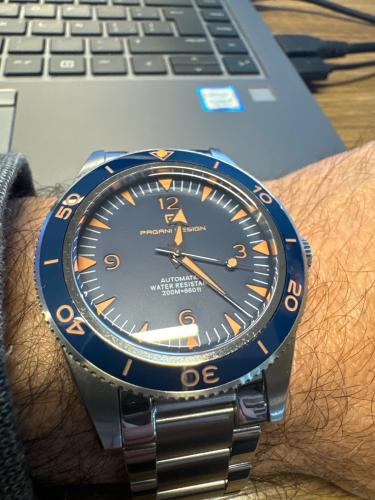 ساعة أوميغا ساماستر أوتماتيك من PAGANI DESIGN