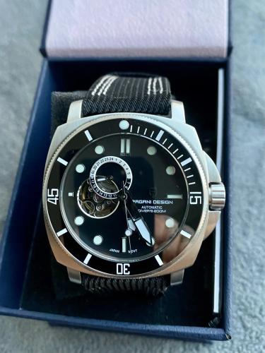 ساعة أوتماتيك القلب المفتوح 2 من PAGANI DESIGN