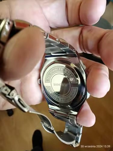 ساعة فاتريك فيلب أبيض من bangwei