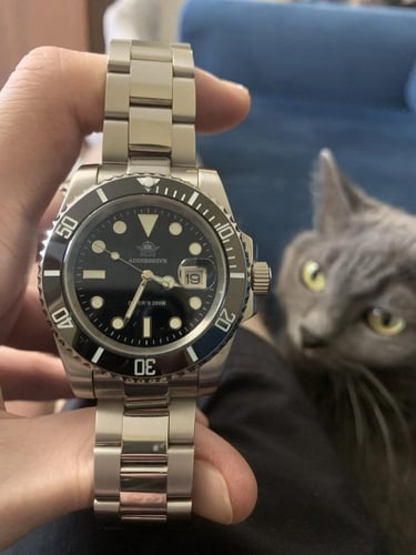 ساعة رولكس بلاك من ADDIESDIVE