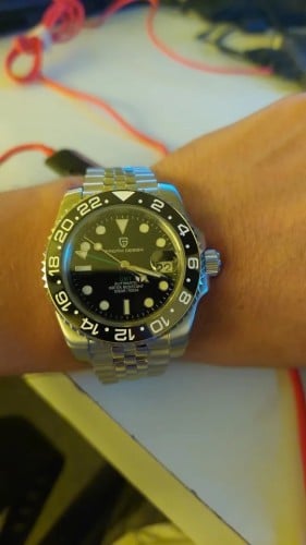 ساعة رولكس أوتماتيك gmt من PAGANI DESIGN باجاني دي...