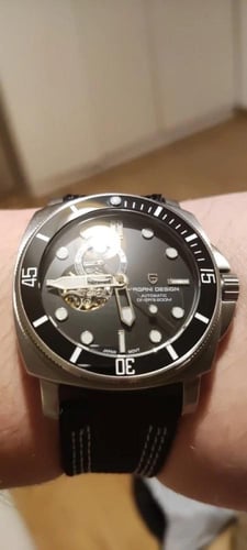 ساعة أوتماتيك القلب المفتوح 2 من PAGANI DESIGN