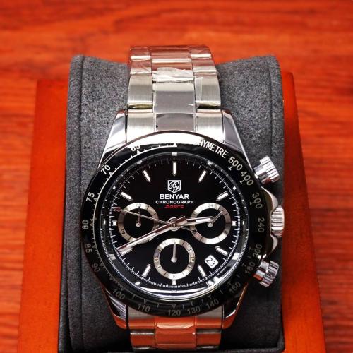 ساعة رولكس دايتونا بلاك من صناعة بنيار