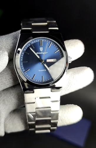 ساعة POEDAGAR كوارتز لون أزرق