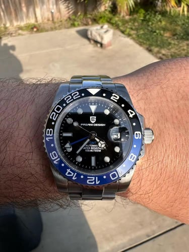 ساعة رولكس باتمان gmt أوتماتيك من PAGANI DESIGN