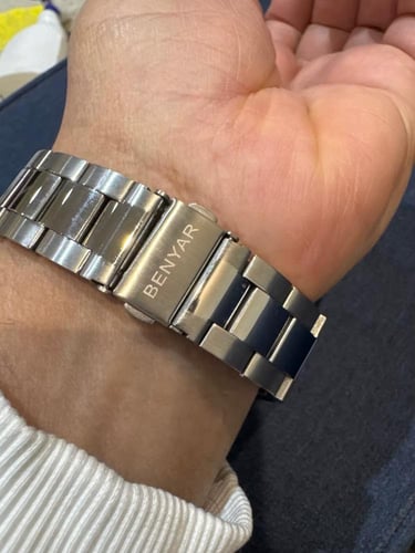 ساعة رولكس دايتونا وايت من صناعة بنيار