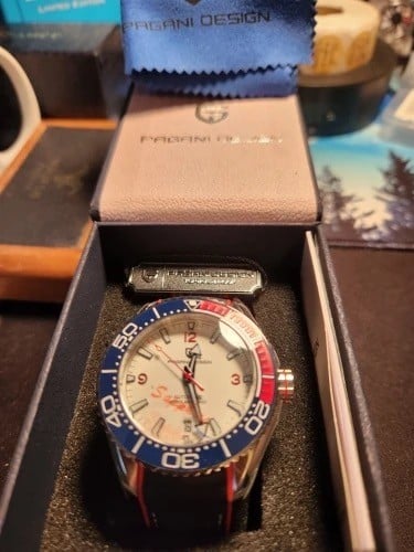 ساعة أوميغا أوتماتيك من PAGANI DESIGN باجاني ديزاي...