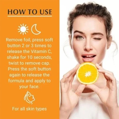 يوسرين هيالورون فيتامين سي سيروم 8 مل