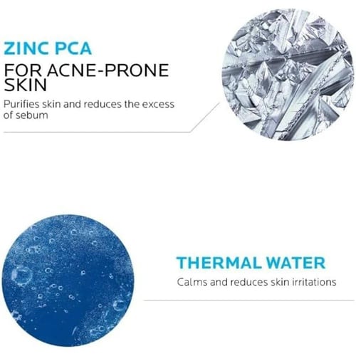 لاروش بوزيه جل ايفاكلار الرغوي المنقي للبشرة الدهن...