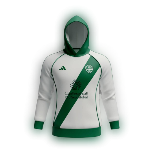 بلوفر شتوي نادي الاهلي السعودي الجديد 2026
