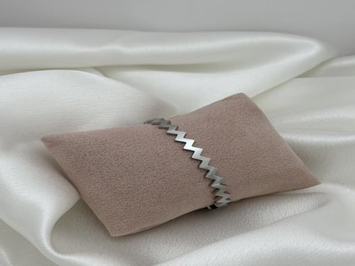 إسورة شكل هندسي silver