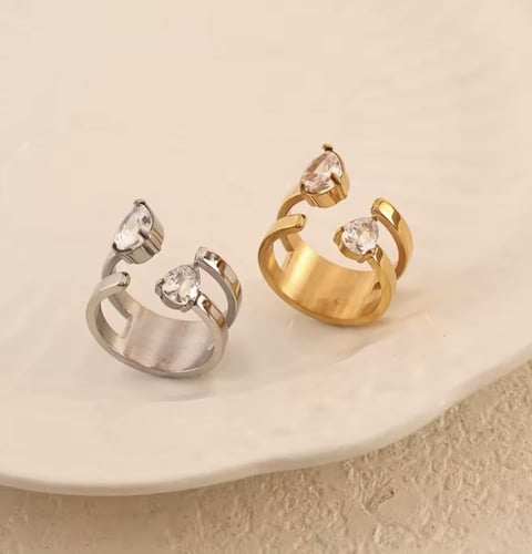 خاتم water drop crystal#2