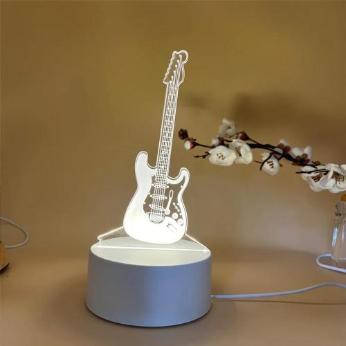 Illuminated acrylic statue
