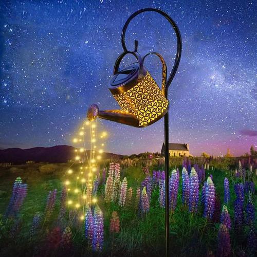 Solar lamps equipped with decorative lights