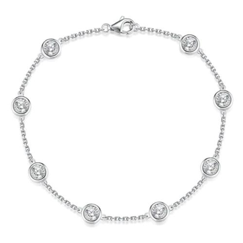 Elegant Moissanite bracelet